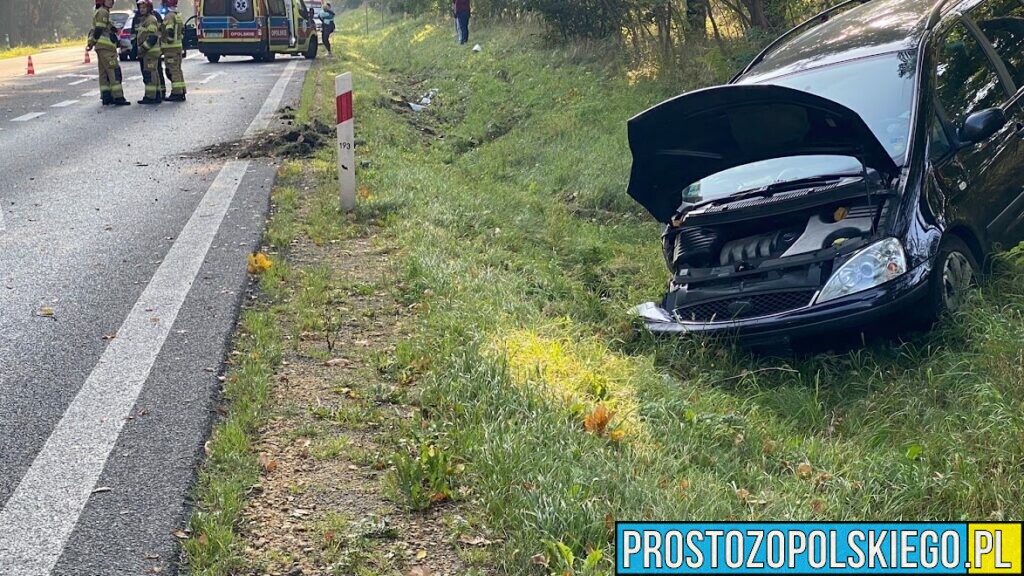 Wypadek na ul Strzeleckiej w Opolu Zdjęcia