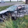 Zderzenie czołowe dwóch samochodów na DK46 w Sidzine . Dwie osoby dorosłe zostały zabrane do szpitala.(Zdjęcia)
