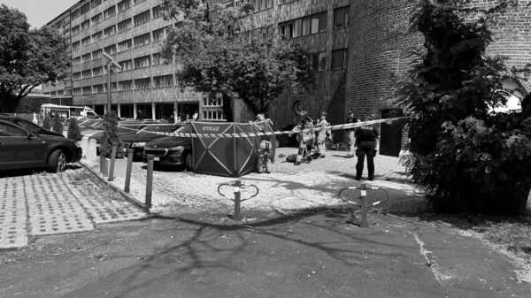 Przykre zdarzenie na ul. Piastowskiej przy Urzędzie Wojewódzkim w Opolu. Nie udało się uratować 55-latka.