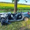 Wypadek na DK42 na trasie Namysłów - Domaszowice. Trzy osoby zabrane do szpitala.(Zdjęcia&Wideo)