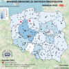 Policyjna mapa wypadków drogowych ze skutkiem śmiertelnym – Wakacje 2024.