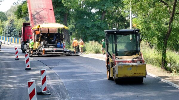 Koniec asfaltowych prac na ulicy Wrocławskiej.(Zdjecia)