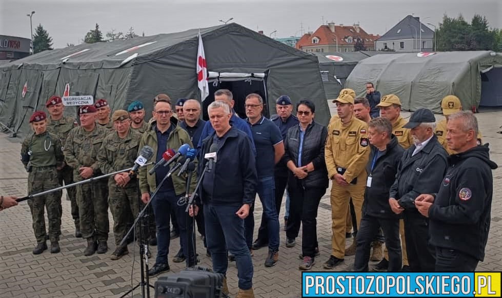 O potrzebach i planach na terenach dotkniętych powodzią