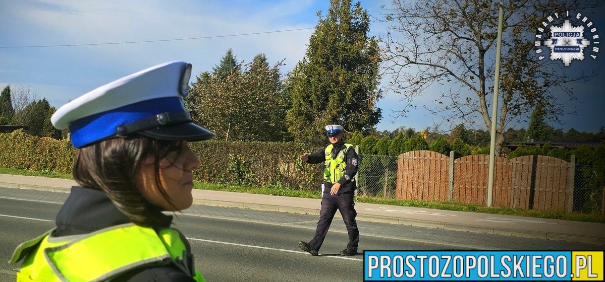 33-latek z dożywotnim zakazem zatrzymany przez strzelecką „drogówkę”