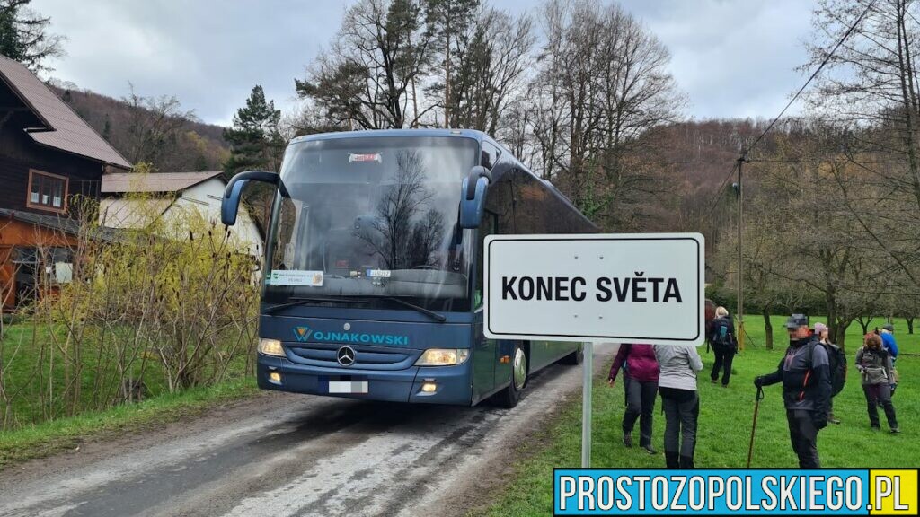 Policja Kolonia Autobus Kontrola Dzieci Wyjazd