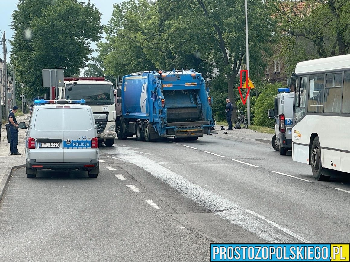 34-latek kierujący rowerem zajechał drogę ,kierowcy Volvo . Rowerzysta został ukarany mandatem karnym 3050 zł .