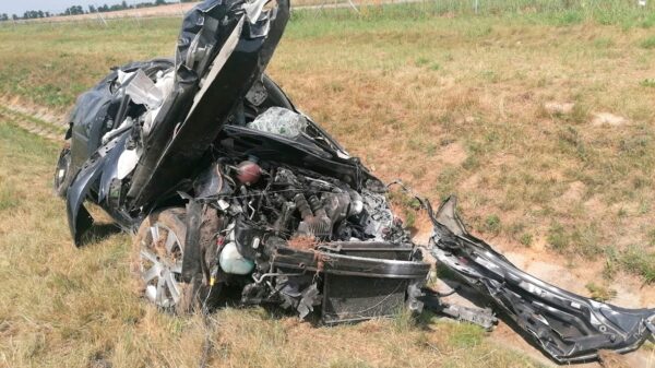 Wypadek na opolskim odcinku autostrady A4 . Doszło tam do zderzenia trzech samochodów osobowych. Na miejscu lądował LPR.(Zdjęcia&Wideo)
