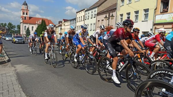 Tour de Pologne w Prudniku.(Mapka wyścigu)