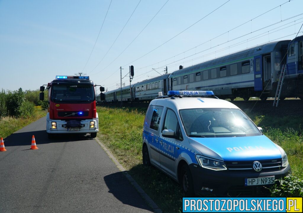 pożar lokomotywy, pożar pociągu, pożar na pkp, pożar ICC, pożar pociągu, pożar,