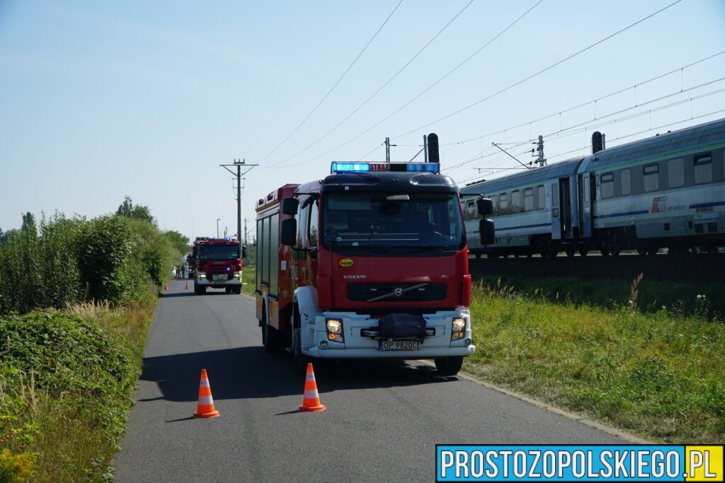 pożar lokomotywy, pożar pociągu, pożar na pkp, pożar ICC, pożar pociągu, pożar,