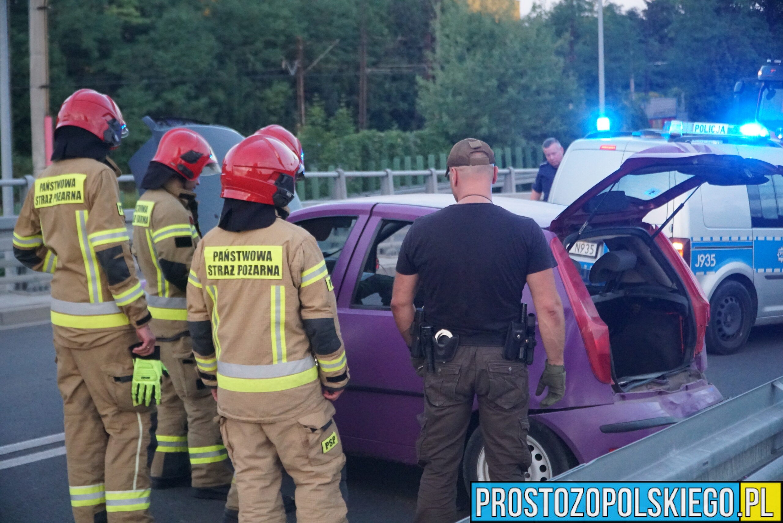 Obywatelskie zatrzymanie pijanego kierowcy w Opolu. 24-latek miał pond 1,5 promila.(Wideo)