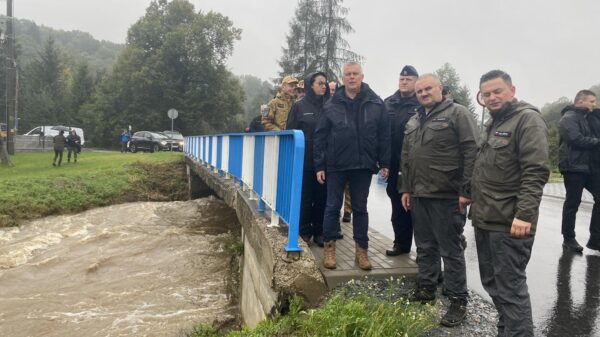 Tomasz Siemoniak Minister Spraw Wewnętrznych i Administracji w Jarnołtówku.