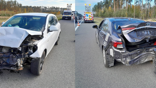 Trzy zdarzenia drogowe na opolskim odcinku autostrady A4.(Zdjęcia)