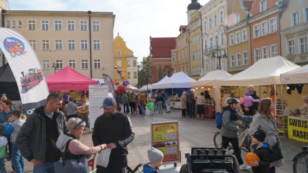 Festiwal Słodkości na rynku w Opolu.