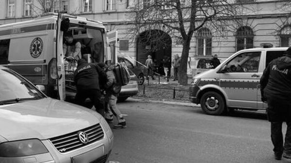 Policjant zginął na służbie.