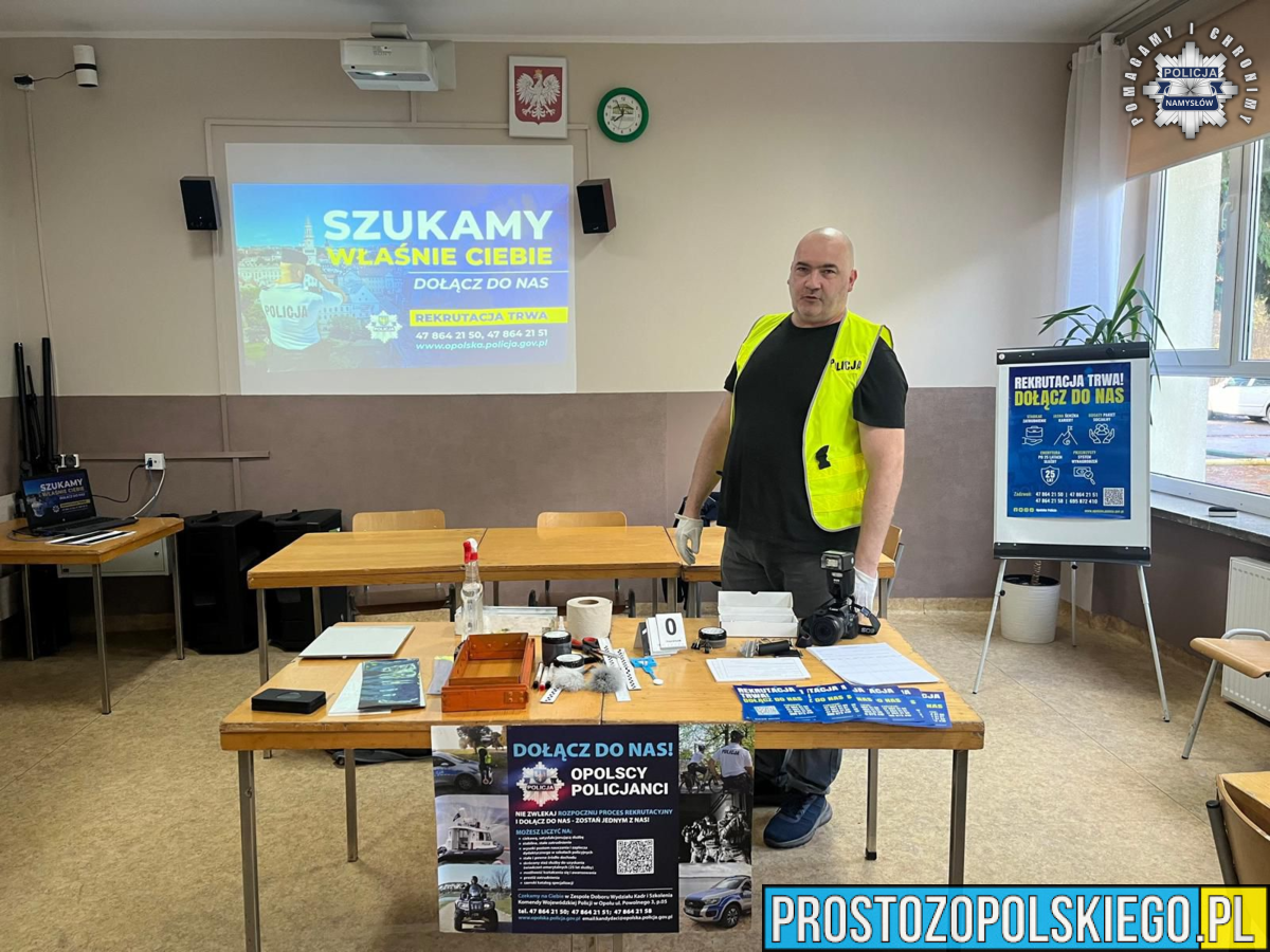 Technik Kryminalistyki - ciekawa służba w Policji