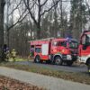 Pożar samochodu ciężarowego w Tarnowie Opolskim.(Wideo)