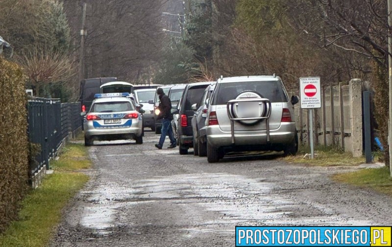 Tarnów Opolski : zatrzymany ojciec i syn. Na miejscu byli antyterroryści i negocjator KWP w Opolu.