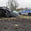 Wypadek z udziałem dwóch samochodów w miejscowości Kujakowice Górne w powiecie kluczborskim.