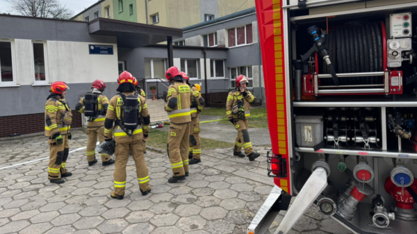 Niebezpieczny ładunek w Ośrodku Wychowania i Szkolenia w Namysłowie