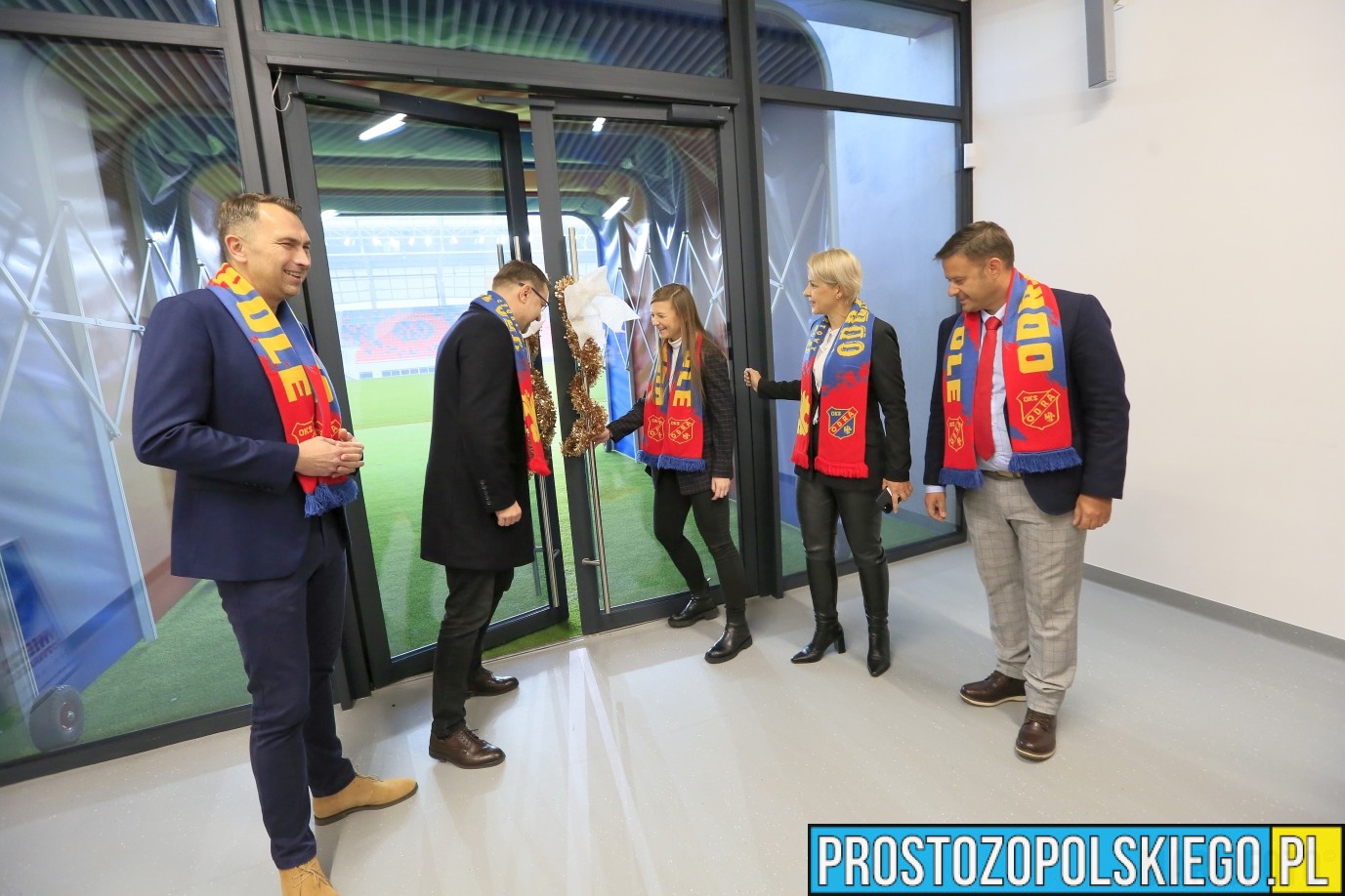 Nowy Stadion Opolski na ulicy Leonarda Olejnika. (Foto&Wideo)