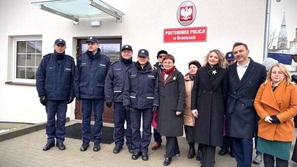 Uroczyste otwarcie nowego Posterunku Policji w Branicach