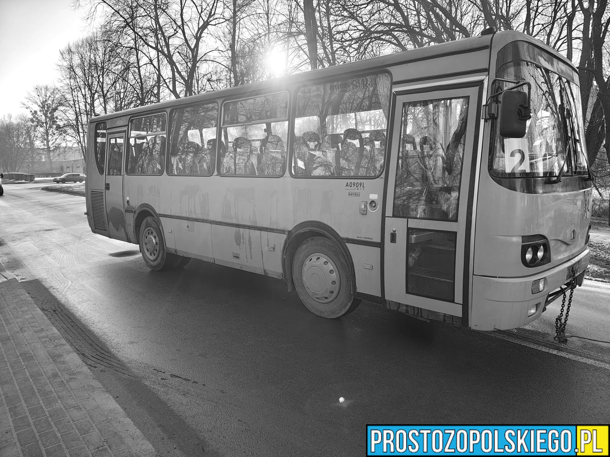 Nie żyje 62-latek potrącony przez autobus w Namysłowie