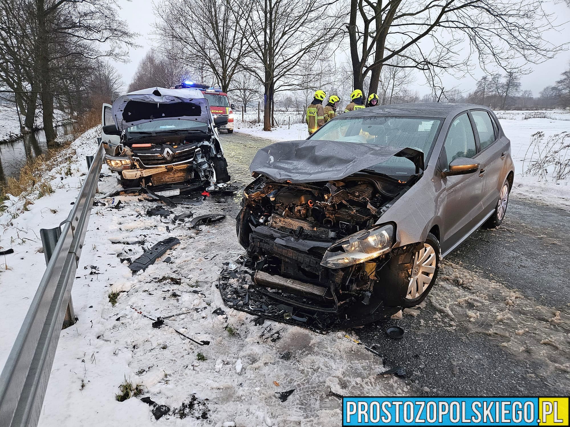 na trasie Murów - Zagwiździe.