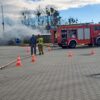 Pożar budynku w Praszce na ulicy Gorzowskiej .Na miejscu 8 zastępów straży z JRG i OSP (Zdjęcia &Wideo)