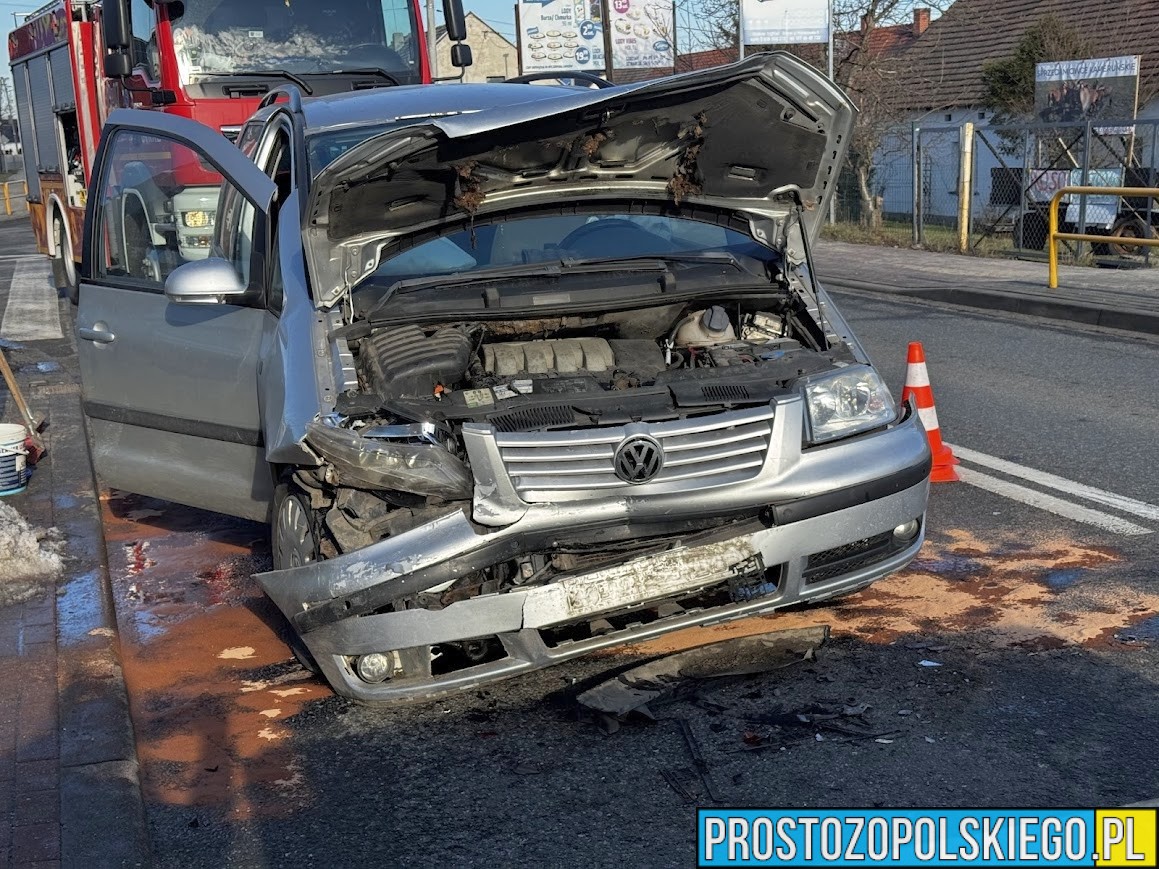 Boguszyce: o dużym szczęściu może mówić kobiety , która chciała z wózkiem przejść przez przejście dla pieszych.