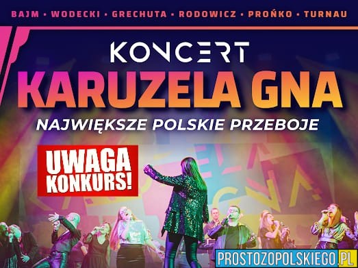 Konkurs: Wygraj Bilety na Koncert Karuzela Gna