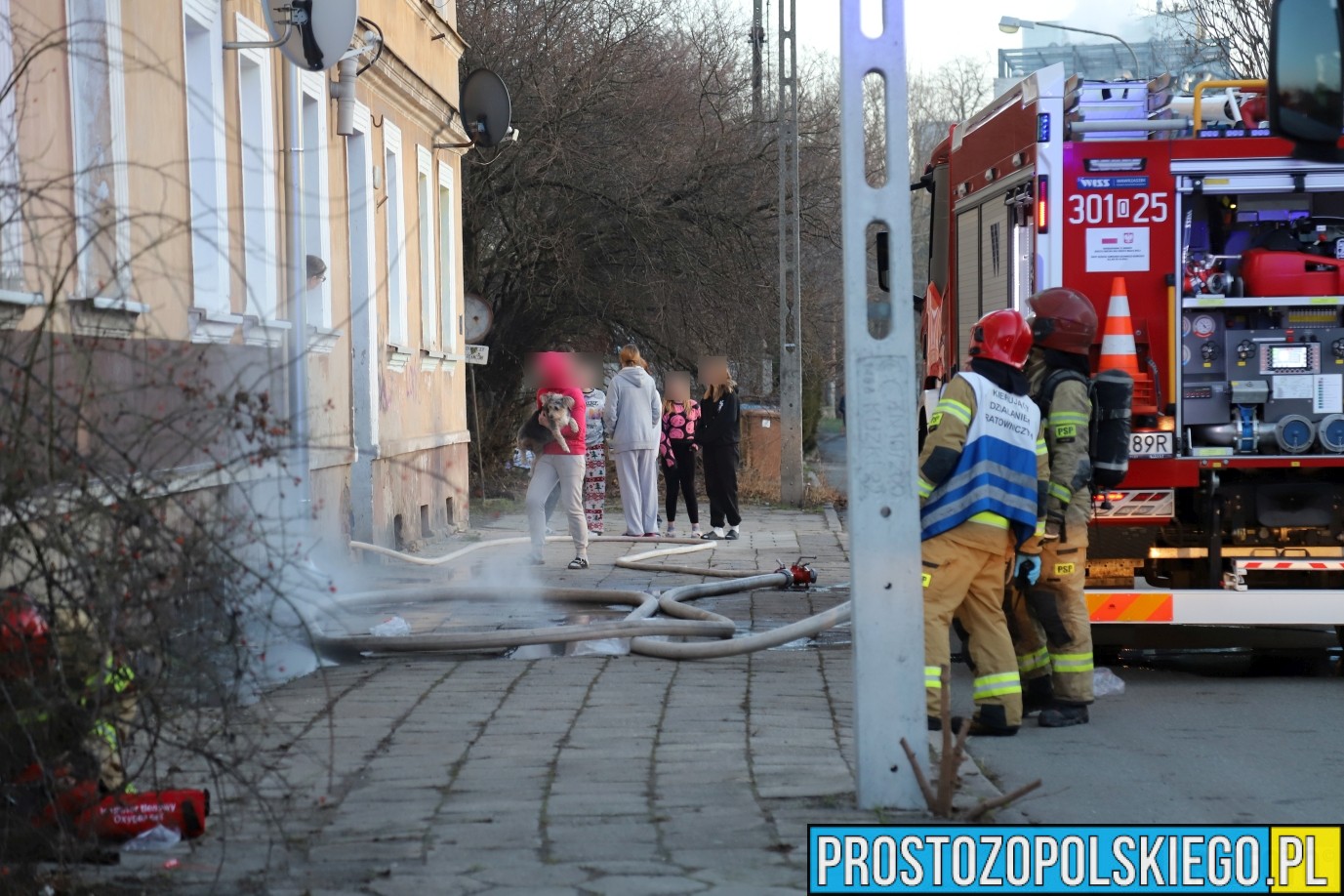 pożar mieszkania, pożar mieszkania Opole, prostozopolskiego, wiadomości Opole, wiadomości Opolskie,