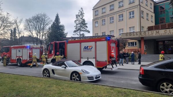 Strażacy interweniowali na kampusu Uniwersytetu Opolskiego. Co się stało ?