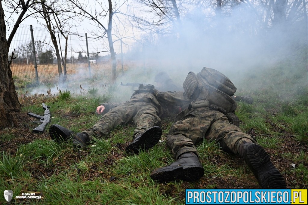 Szkolenie wojskowe, wojsko, ćwiczeia wojskowe, Czterodniowe szkolenie Combat Lifesaver,  10 Opolską Brygadę Logistyczną,18 Dywizją Zmechanizowaną, 6 Mazowiecką Brygadą Obrony Terytorialnej, 