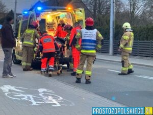 wypadek na motorze, wypadek motocyklisty, 5000 zł kary, ogromna kara dla motocyklisty, ogromny mandat dla motocyklisty, motocyklista winny wypadku, wyprzedzał na podwójnej ciągłej, motor wypadek motor opole oświęcimska, 