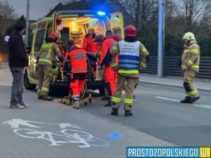 wypadek na motorze, wypadek motocyklisty, 5000 zł kary, ogromna kara dla motocyklisty, ogromny mandat dla motocyklisty, motocyklista winny wypadku, wyprzedzał na podwójnej ciągłej, motor wypadek motor opole oświęcimska, 